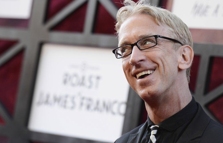 FILE – In this Aug. 25, 2013, file photo, actor and comedian Andy Dick arrives at the Comedy Central Roast of James Franco at The Culver Studios in Culver City, Calif. Dick has been charged with groping a woman on a Los Angeles street earlier this year. City Attorney’s spokesman Frank Mateljan, said Monday, July 2, 2018, misdemeanor sexual battery and battery charges were filed Wednesday. (Photo by Dan Steinberg/Invision/AP, File) NYHK103 NYHK103