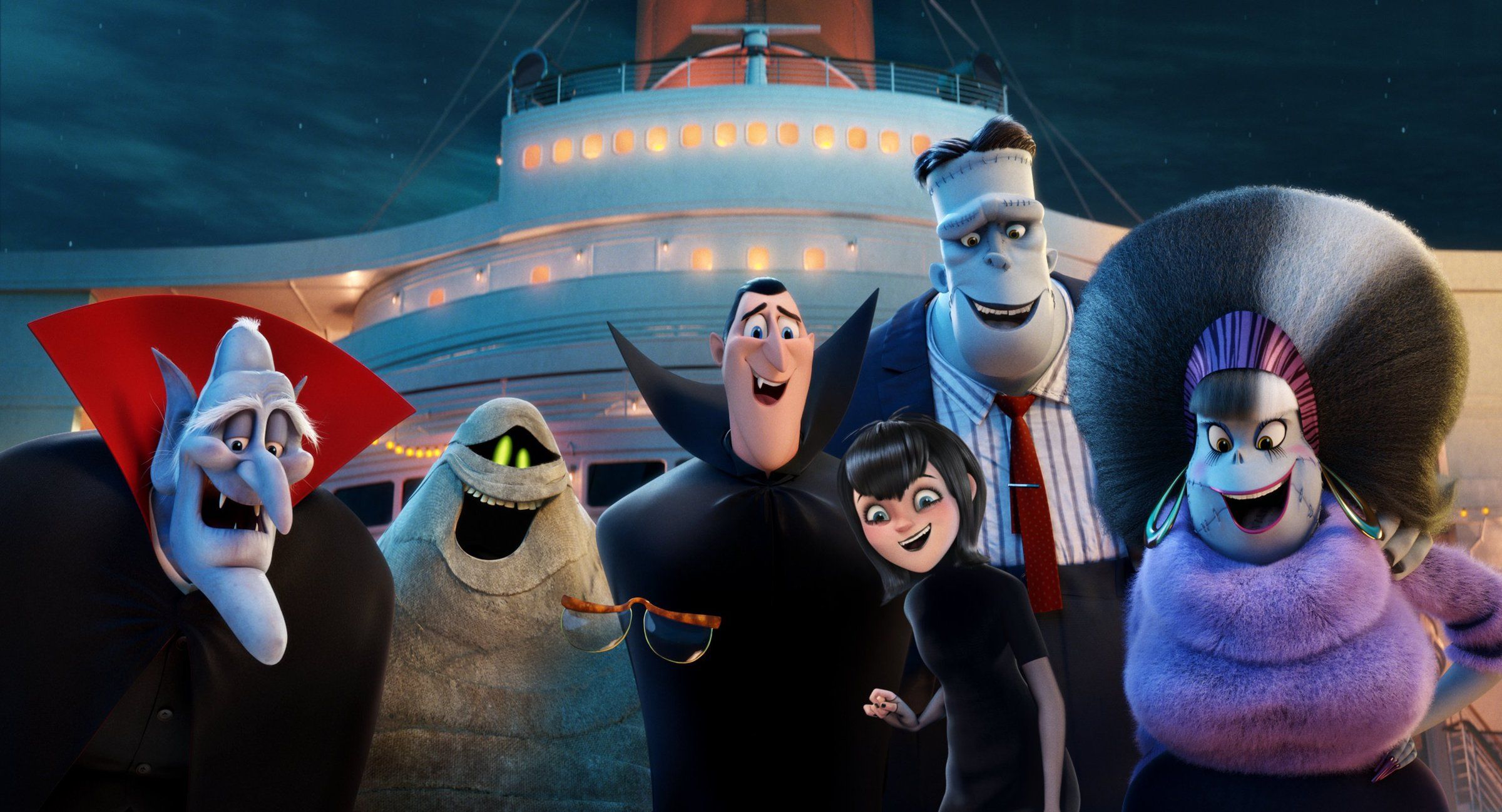 Hotel Transylvania 3 Summer Vacation Cruising along with a