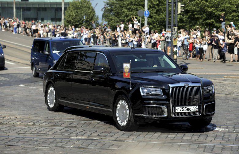 Putin’s Helsinki showmanship starts with his limo | The Seattle Times