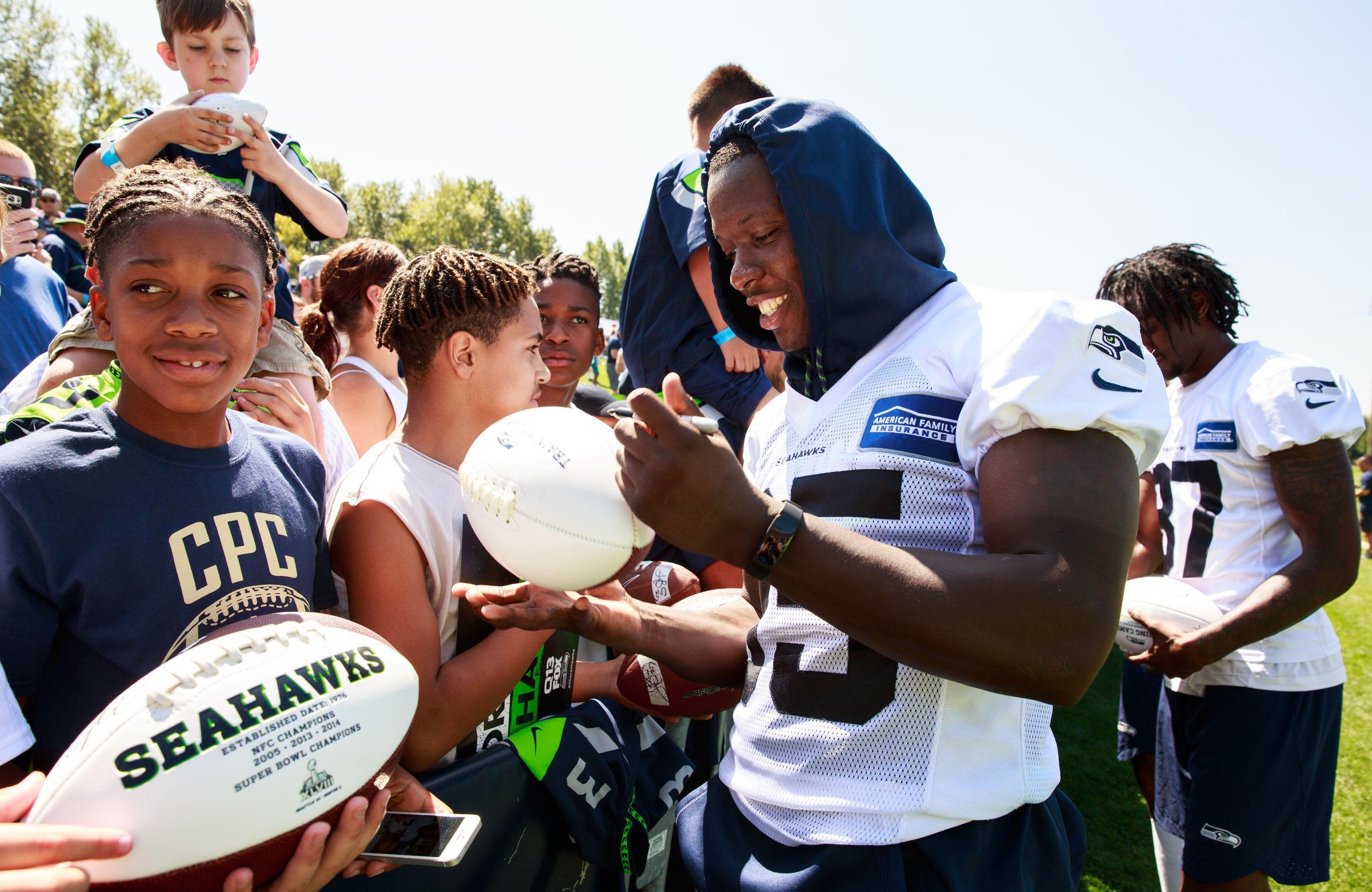 Green seahawks practice top jersey