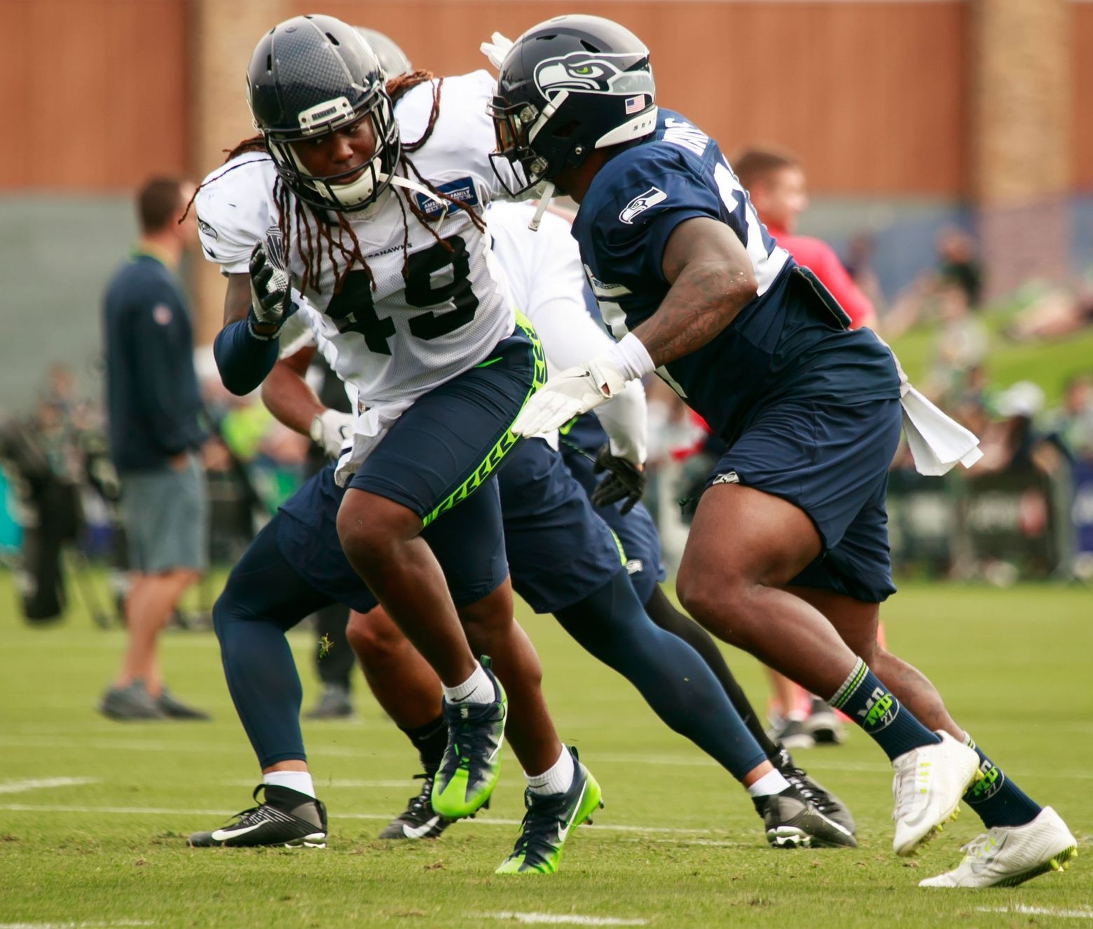 Seahawks 2022 training camp: One question at each offensive position