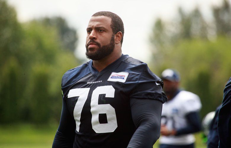 Seattle Seahawks' Duane Brown keeps No. 76 thanks to Germain