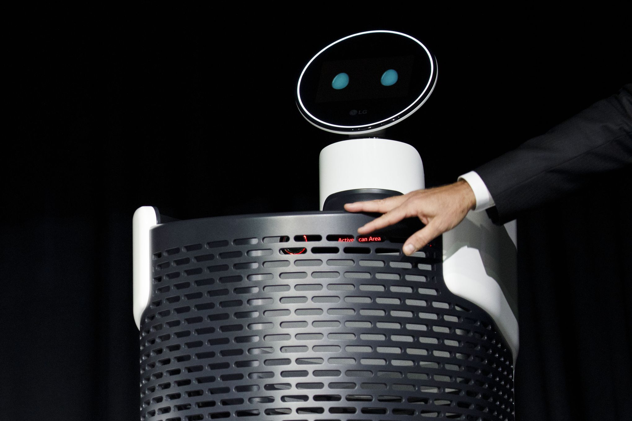 LG unveils two-legged AI robot that controls home appliances and