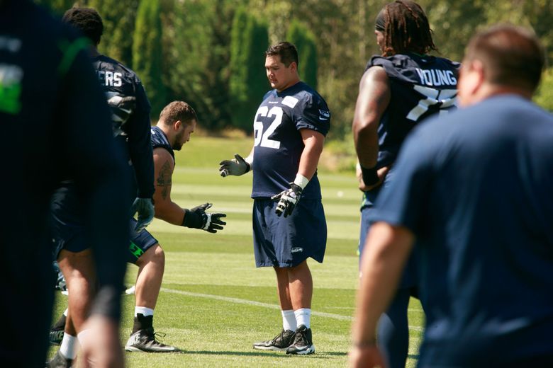 Former Bellevue High lineman Marcus Henry strives to become a Seahawk