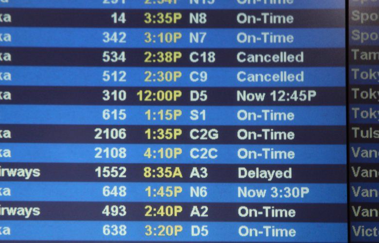 What to do when weather delays your flight | Travel Wise | The Seattle ...