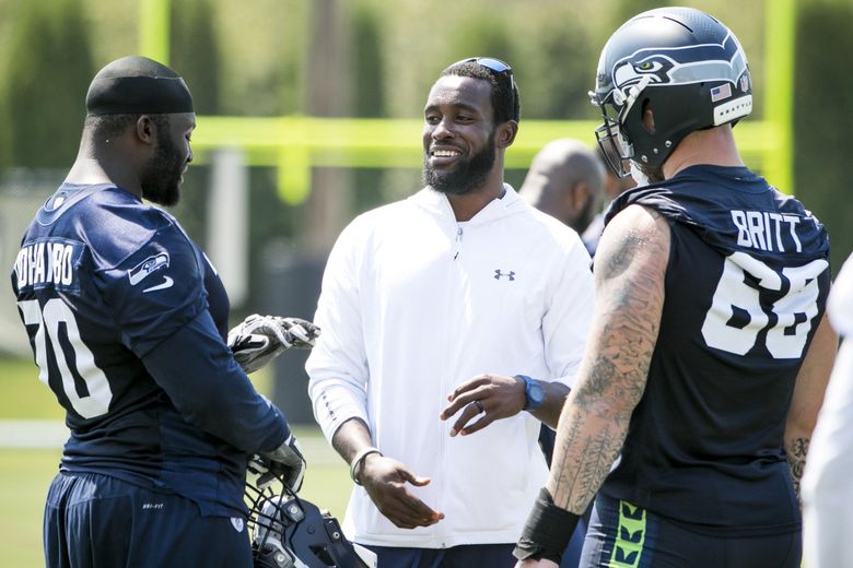 Kam Chancellor makes appearance at Seattle Seahawks training camp