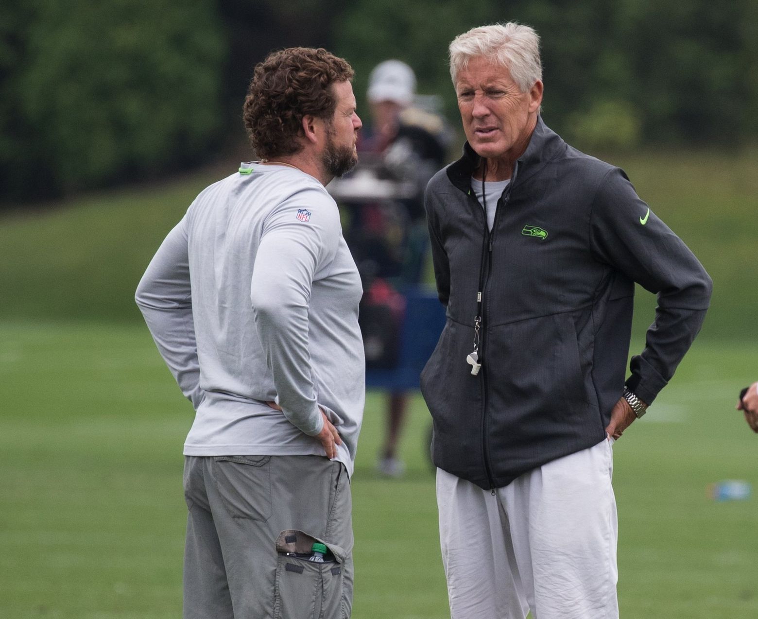 Doug Baldwin praises Seahawks receivers, Schneider at camp