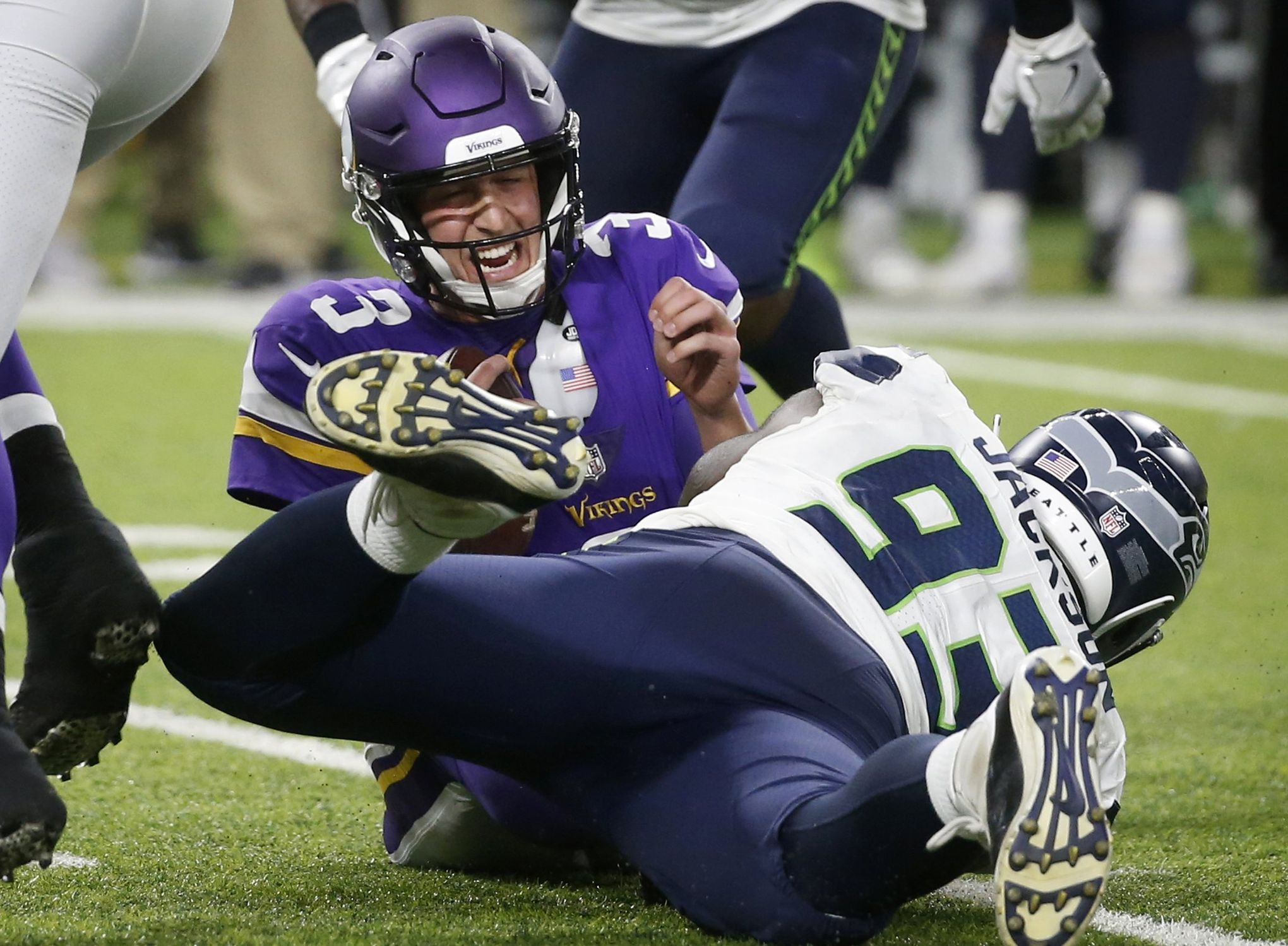 Seattle Seahawks running back Josh Johnson is pictured during an an NFL  preseason football game, Saturday, Aug. 28, 2021, in Seattle. The Seahawks  won 27-0. (AP Photo/Stephen Brashear Stock Photo - Alamy