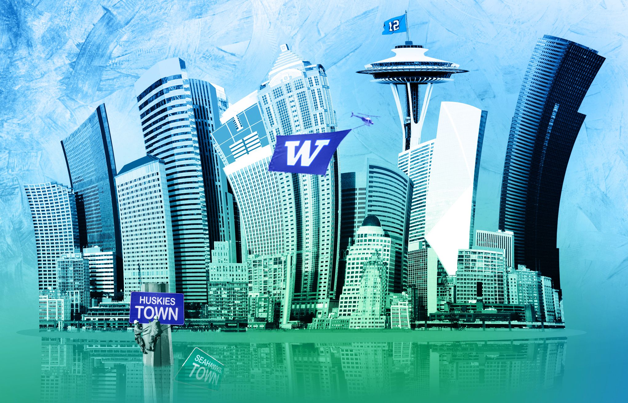 Sorry, Seahawks, your time has passed. Seattle is Husky town now.