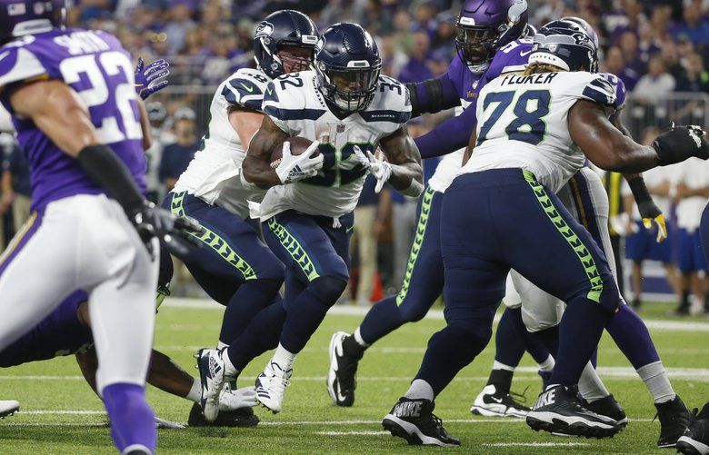 Chris Carson is an animal': The Seahawks' star running back is a 'warrior'  who keeps bouncing back