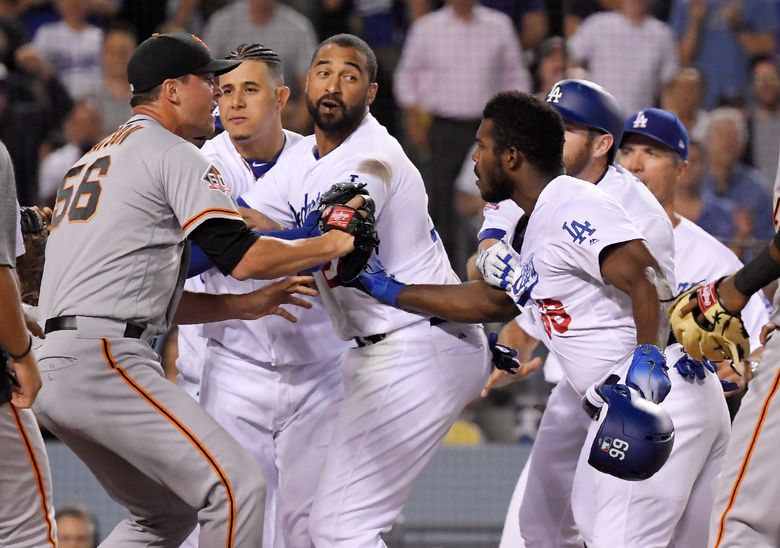 Madison Bumgarner and Yasiel Puig Got Into Another Argument