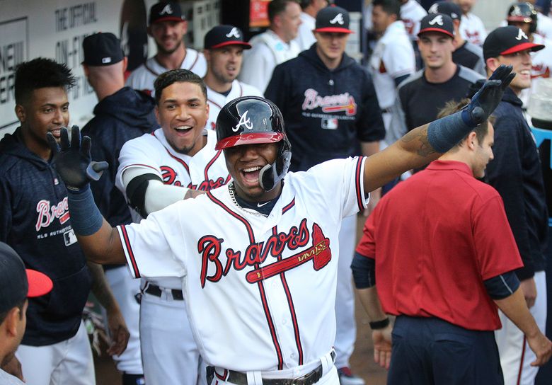 Braves' Acuna homers in 5th straight; 3 leadoff shots in row