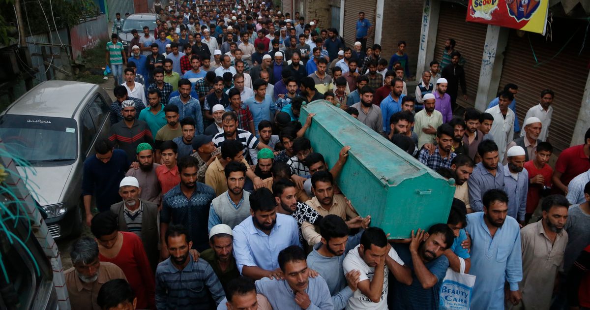 Rebels ambush police in Indian-held Kashmir, killing 4 | The Seattle Times