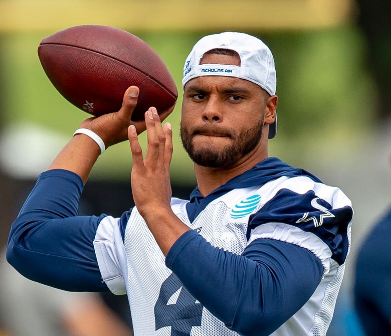 Dak Prescott: Playing behind the Cowboys' offensive line is 'video  game-like'