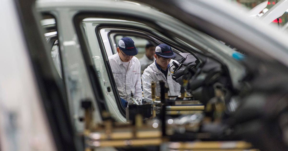 China auto sales down 5.3 percent as SUV demand sags The Seattle Times
