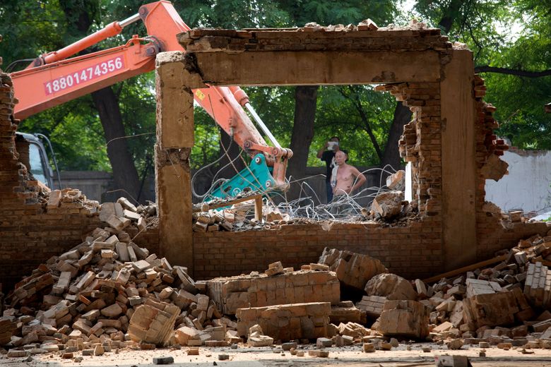 Ai Weiwei says Chinese authorities raze his Beijing studio | The Seattle  Times