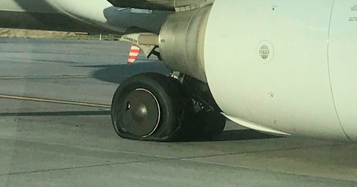 United Airlines flight evacuated after blown tires in Denver The