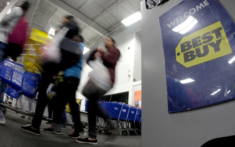 Best Buy Quarterly Sales Jump But Outlook Weighs On Shares The Seattle Times Best Buy Quarterly Sales Jump But Outlook Weighs On Shares The Seattle Times