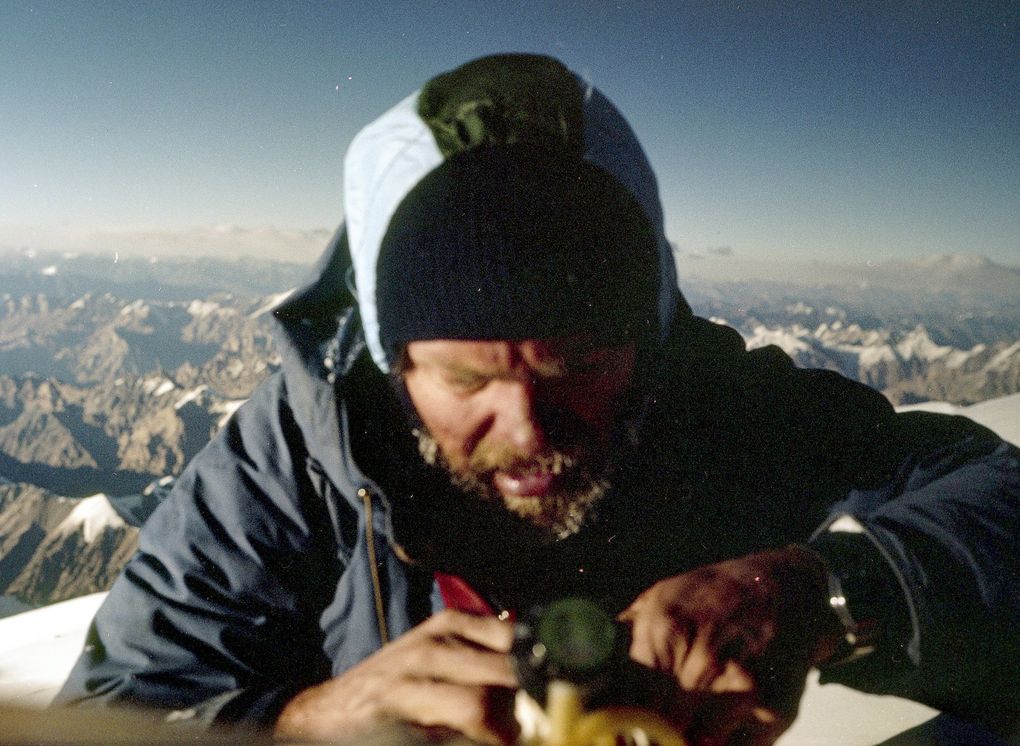 Jim Wickwire on summit. (Courtesy of Jim Wickwire)