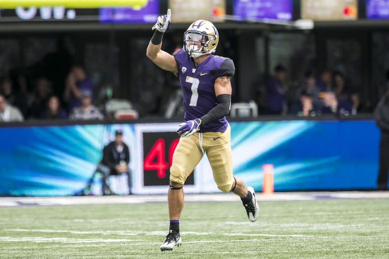 Huskies' Taylor Rapp selected in second round of NFL draft by Los