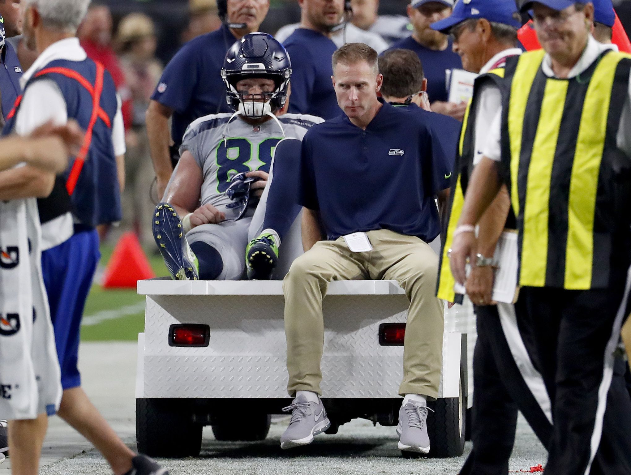 Seattle Seahawks TE Will Dissly Returns from Injury 'Trying to