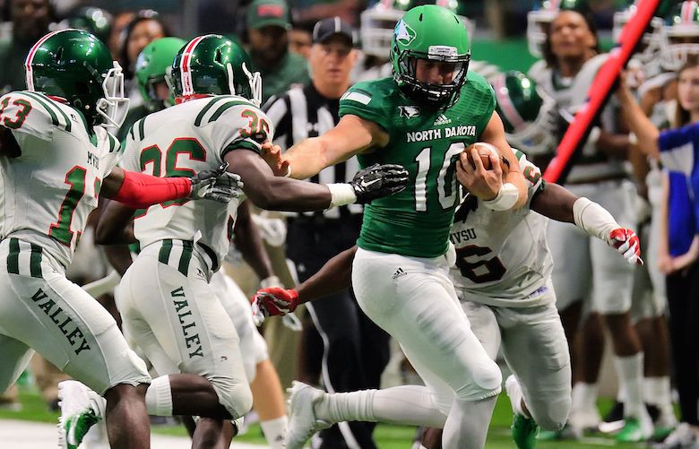 North Dakota QB Andrew Zimmerman, a Monroe High graduate, would love to