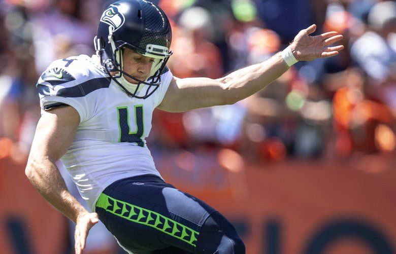 Seahawks punter Michael Dickson pins opponents inside the 10 in April