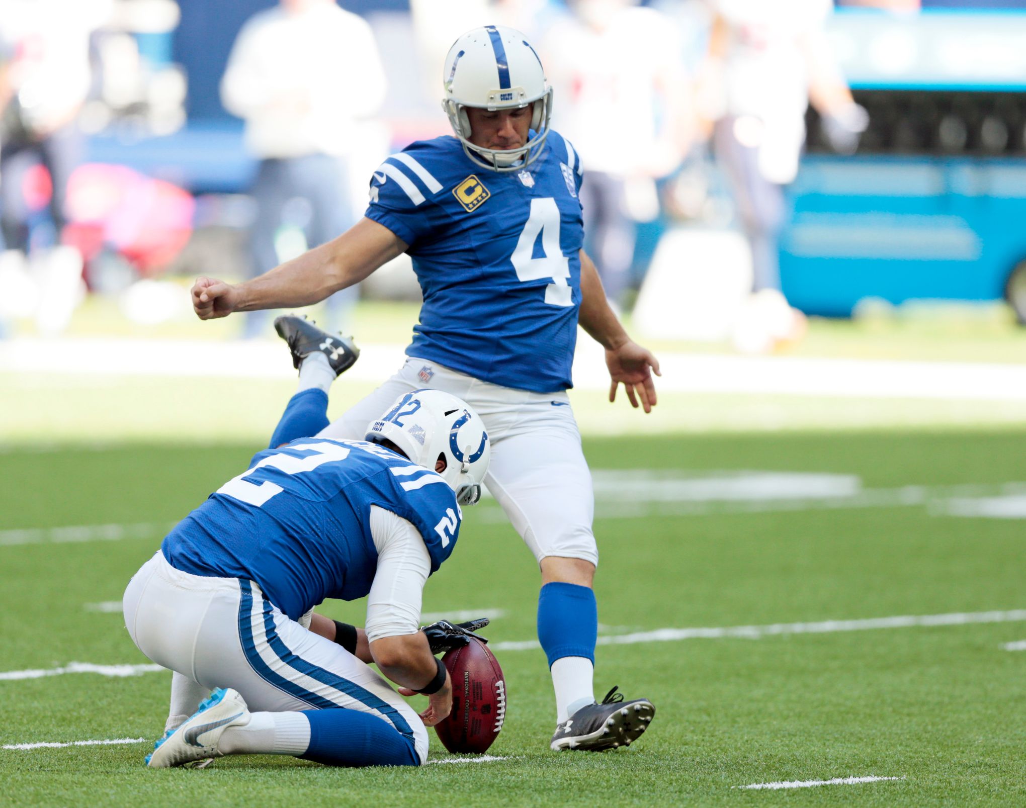 Colts kicker Adam Vinatieri passes Gary Anderson for second in NFL history  in points scored - Stampede Blue