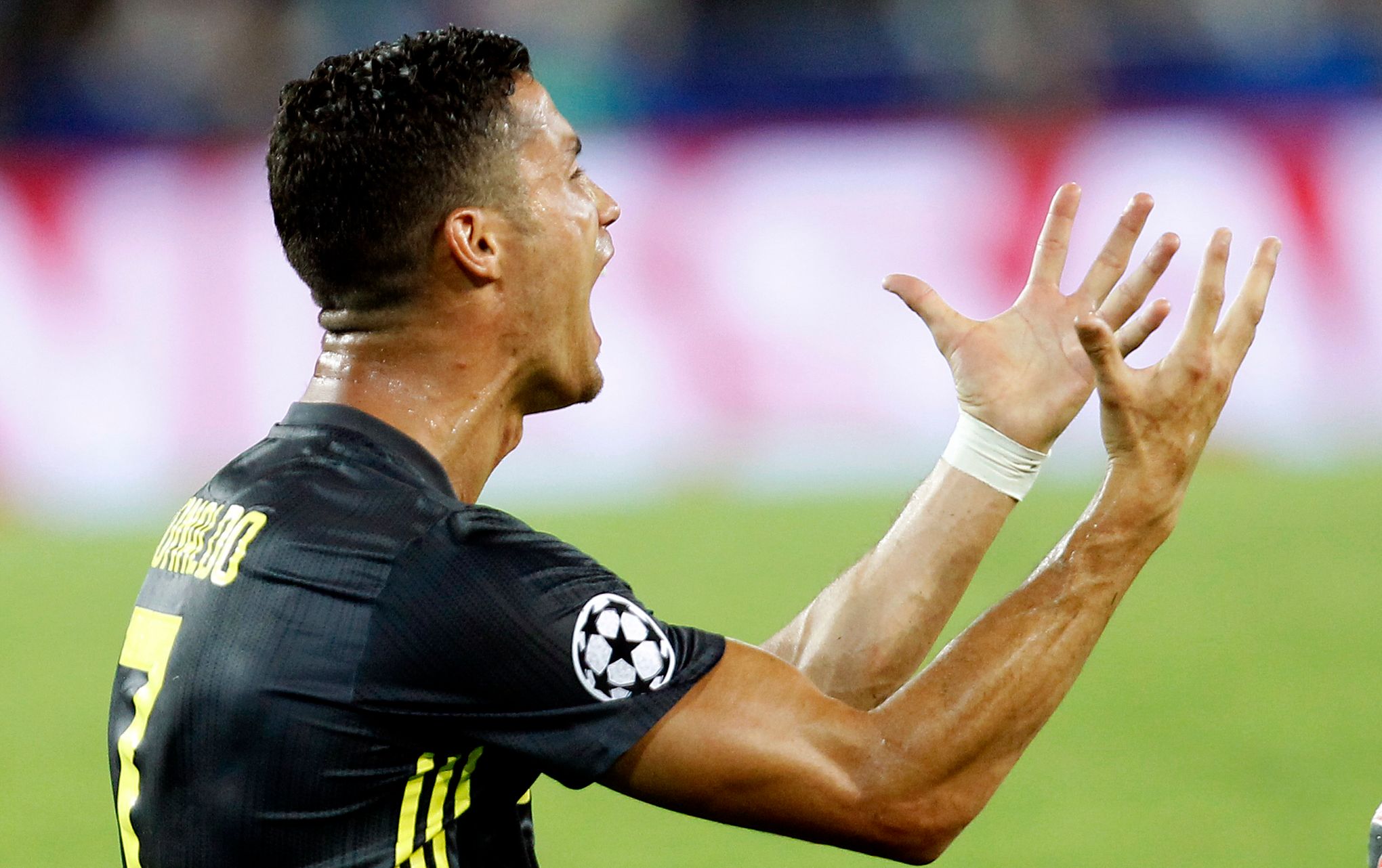 Cristiano Ronaldo banned for five games after red card