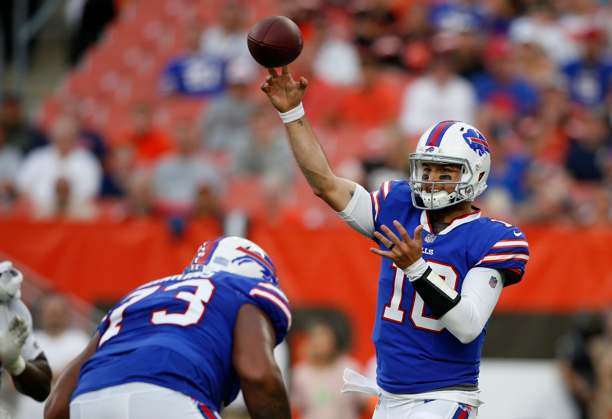 Here's how Josh Allen, Peterman, McCarron did in first preseason game