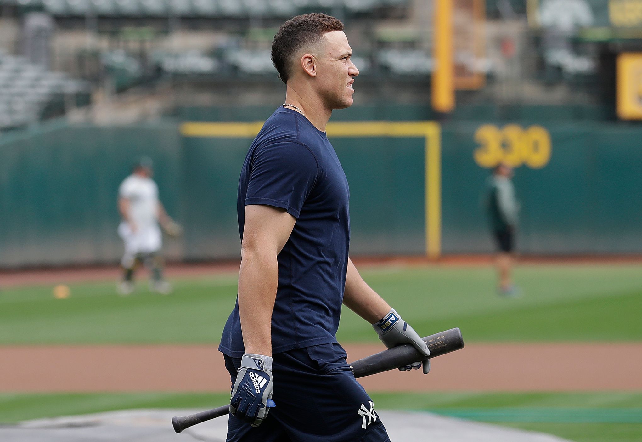 Yankees slugger Aaron Judge doesn't take batting practice Tuesday