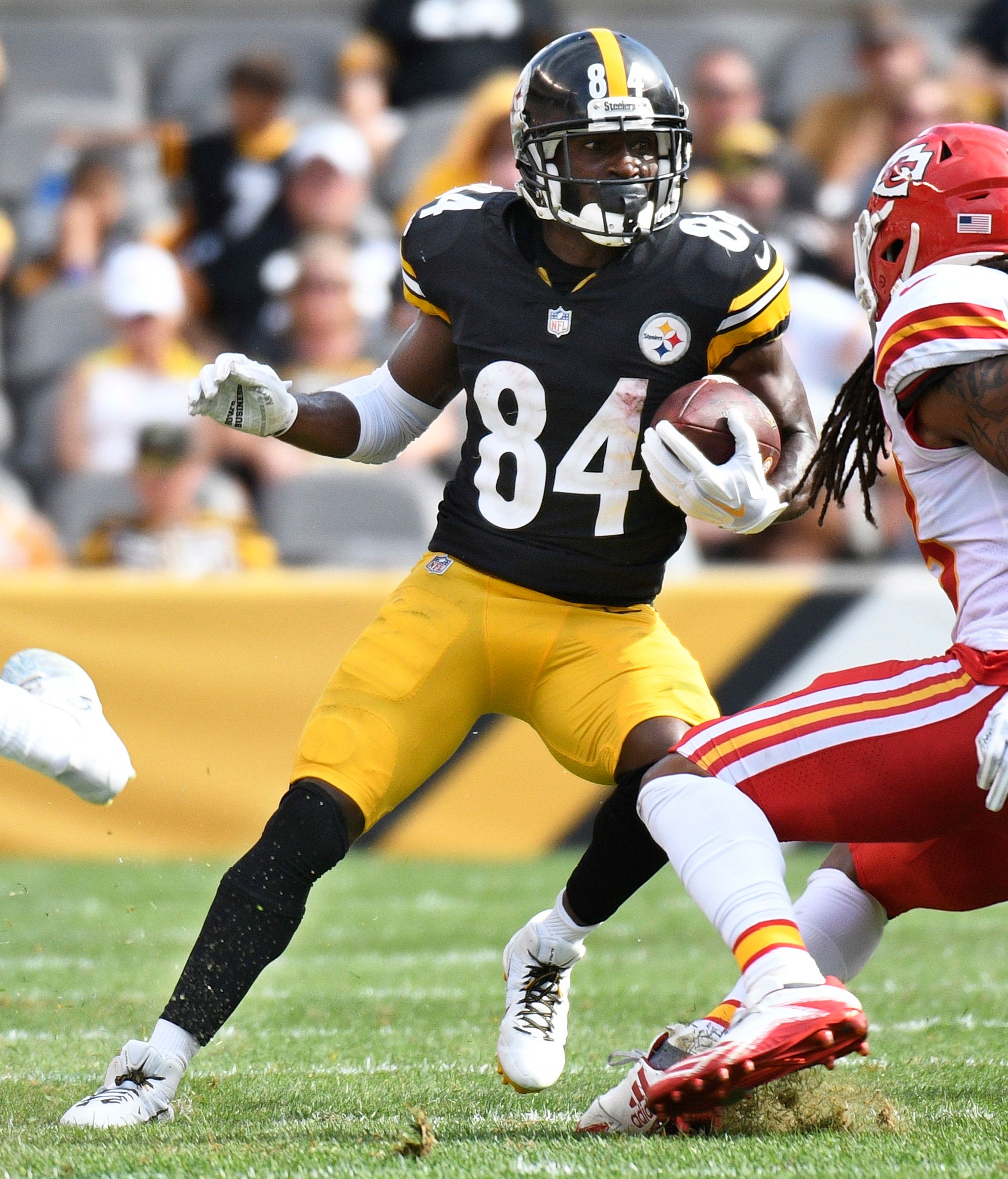 As AB Turns; Brown says he's upset Steelers are losing