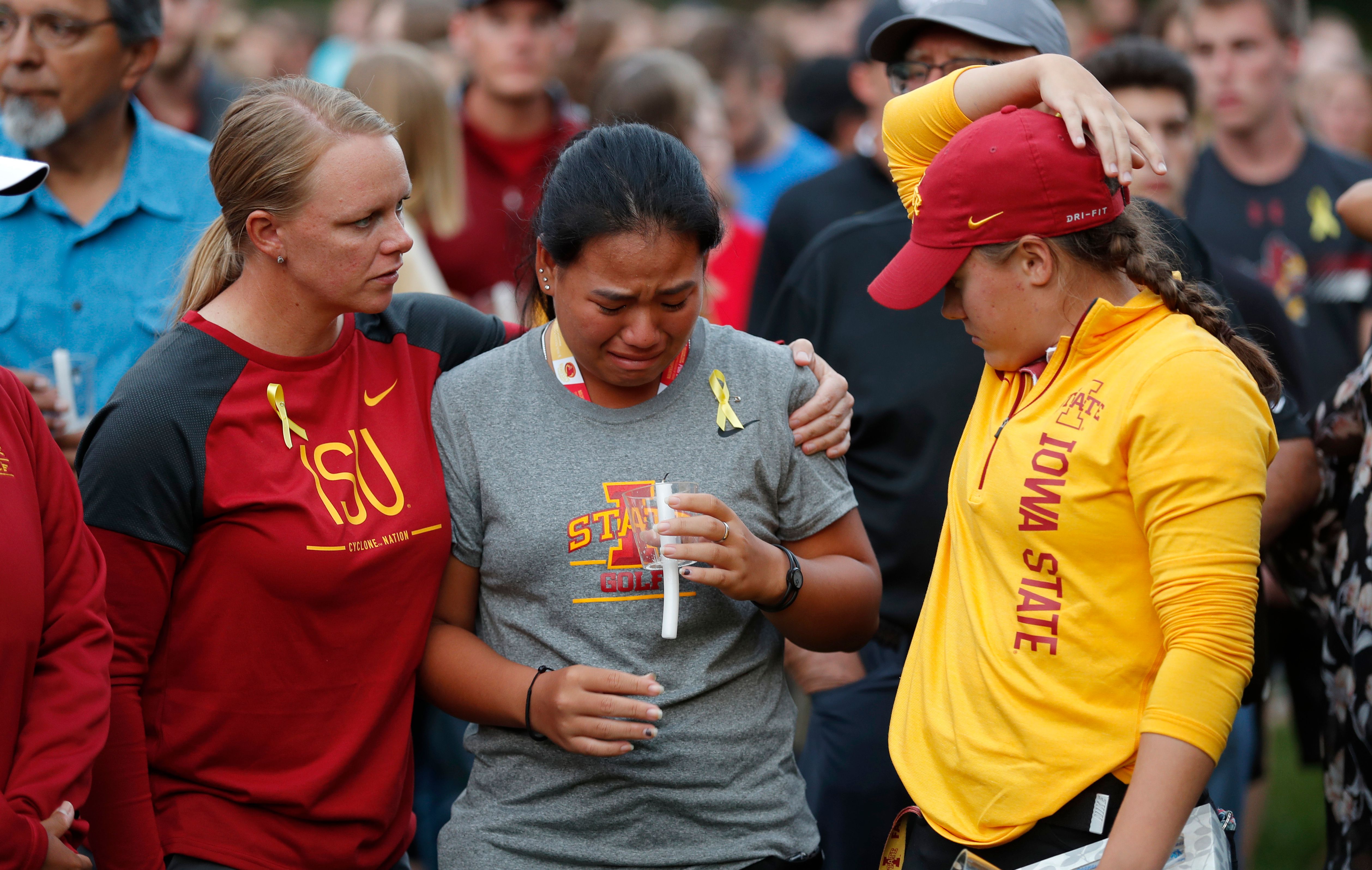 Iowa state clearance golf shirt