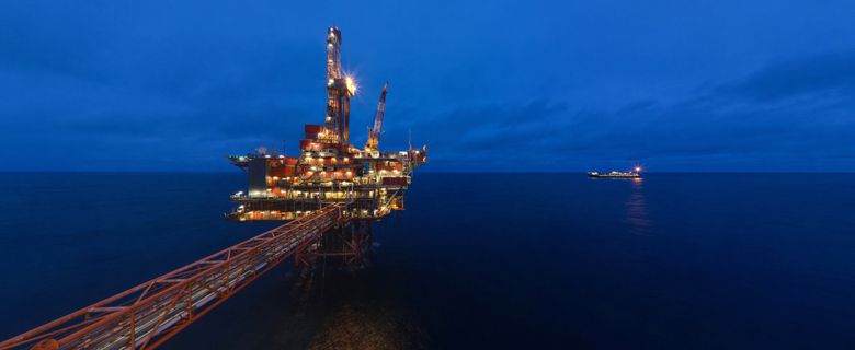 A platform owned by Chevron in the North Sea, near Aberdeen, Scotland. The money is rolling in again for the oil giants, but company boards are wary of approving long, multibillion-dollar projects that used to be industry staples. (Couresty of CHEVRON NORTH SEA LTD
)