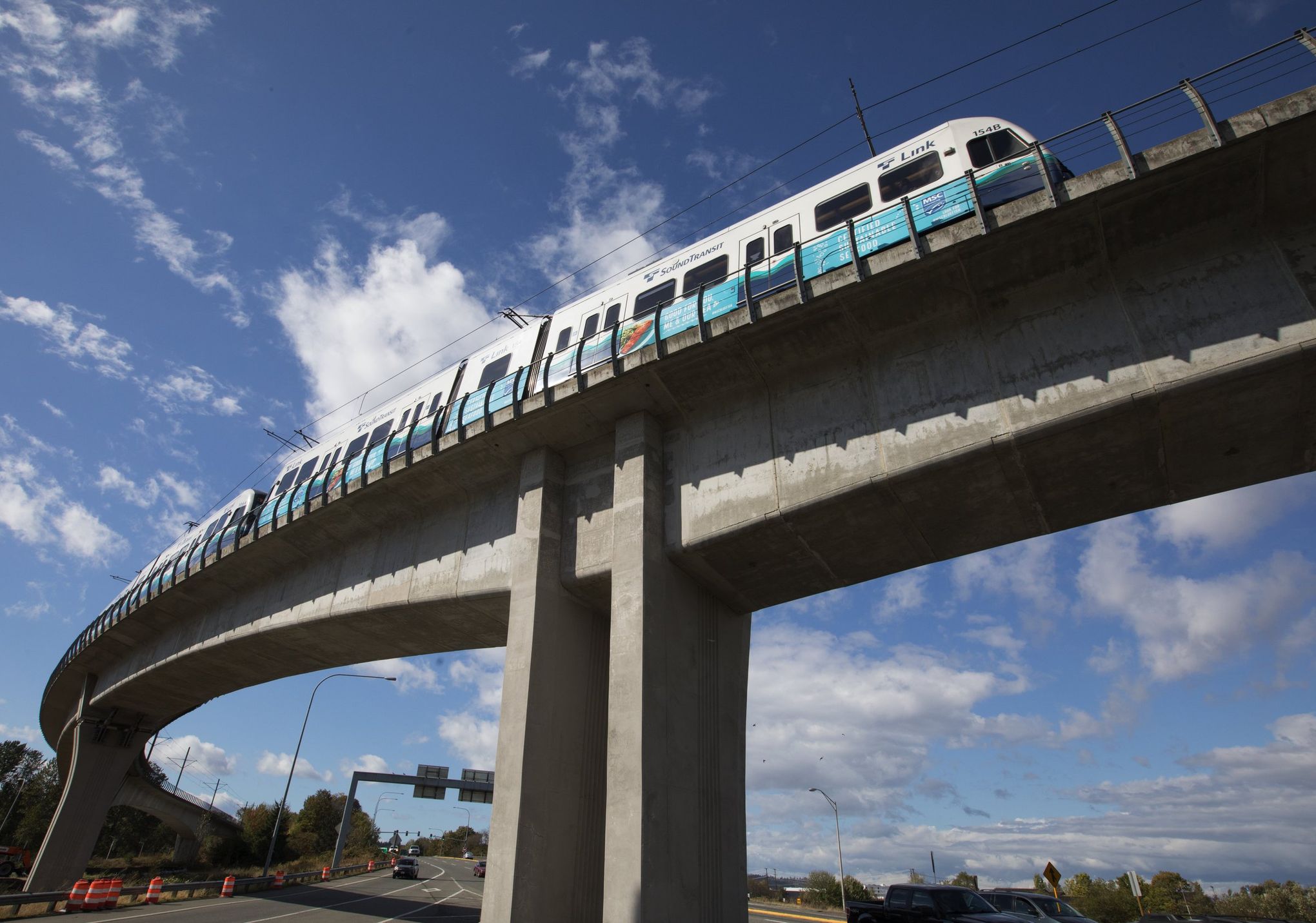 Cracked tiles mean light rail in Rainier Valley will run less often this  summer