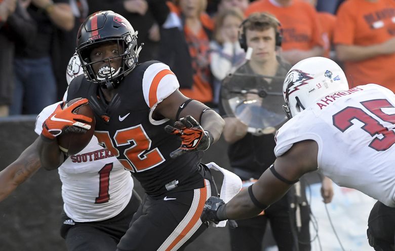 Oregon State's Jermar Jefferson leads new generation of running backs in  Pac-12