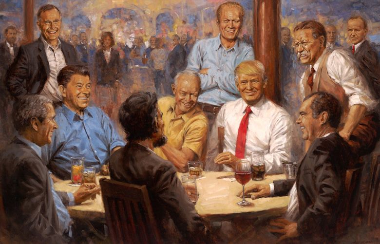 “The Republican Club,” by Andy Thomas. MUST CREDIT: Andy Thomas