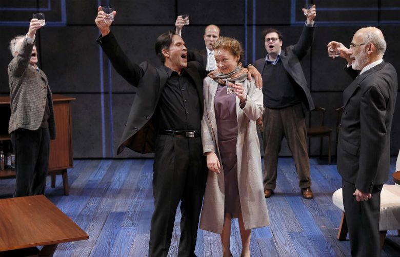 At ACT Theatre, ‘Oslo’ finds crackling drama in backchannel