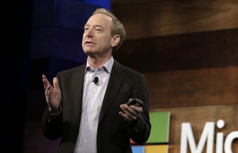 Microsoft President Brad Smith defends company’s work with U.S