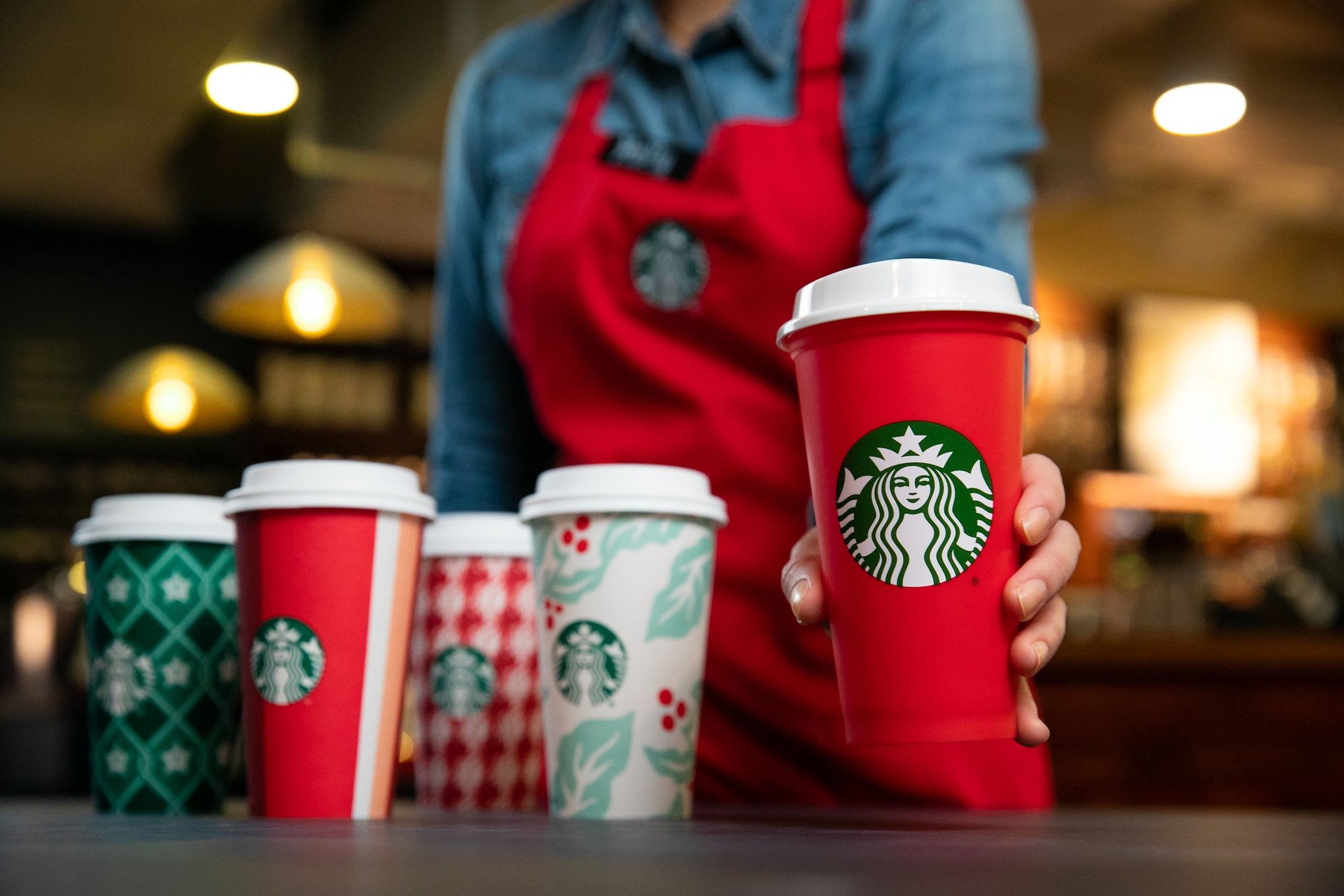 Check out Starbucks' 2023 holiday drinks and cup design 