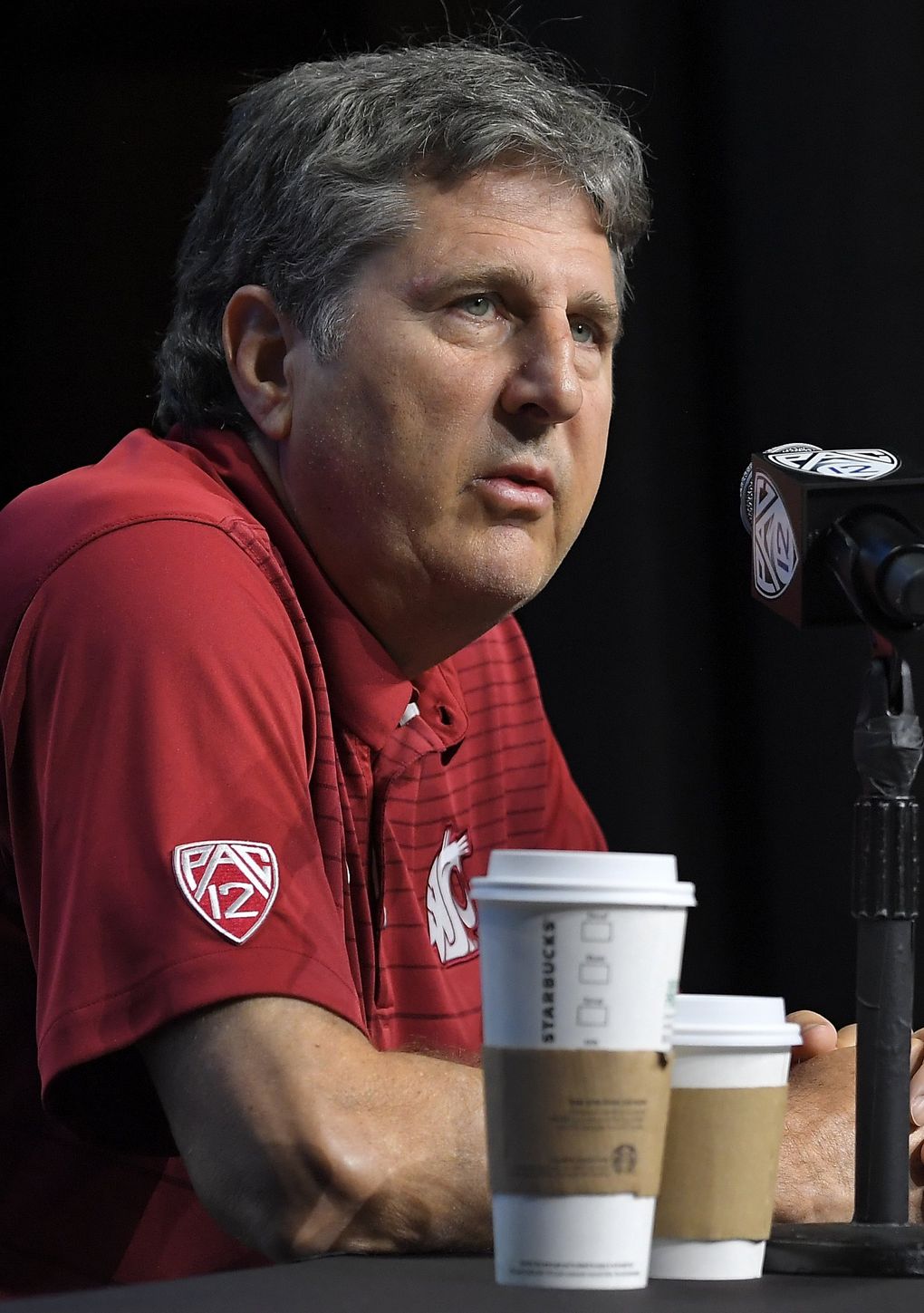 Washington State coach Mike Leach (Mark J. Terrill / The Associated Press)