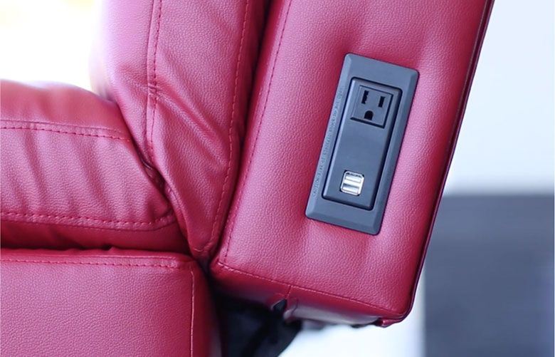 Furniture that lets you plug in — without getting off the couch The