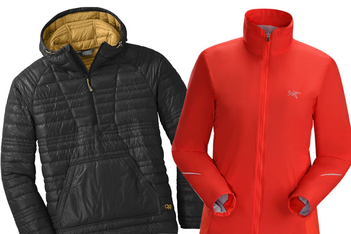 Outdoor research down baja pullover outlet jacket