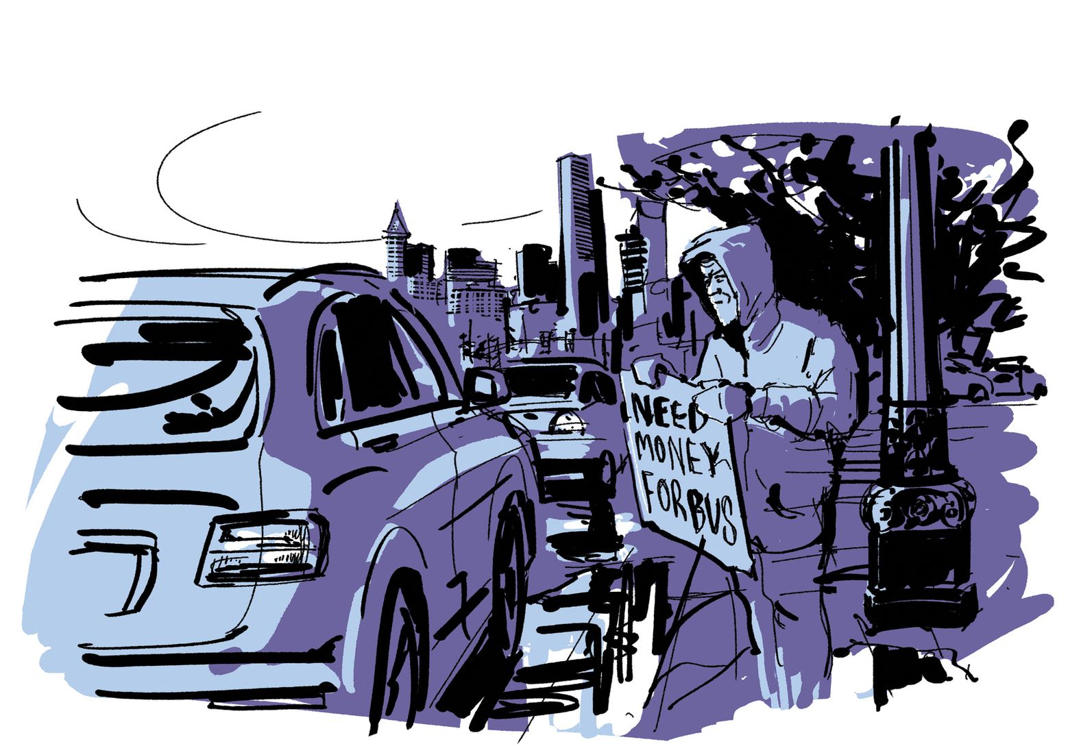 How many homeless people in Seattle are from here? | The Seattle Times