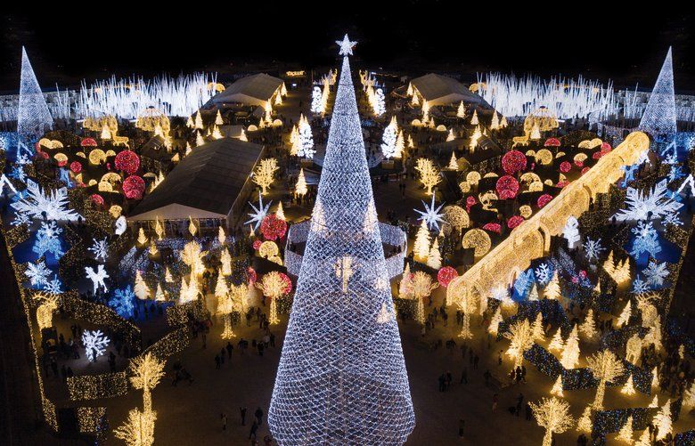 Safeco Field Christmas 2022 A Giant Light Maze, Skating Trail And Marketplace Take Over Safeco Field  This Winter | The Seattle Times