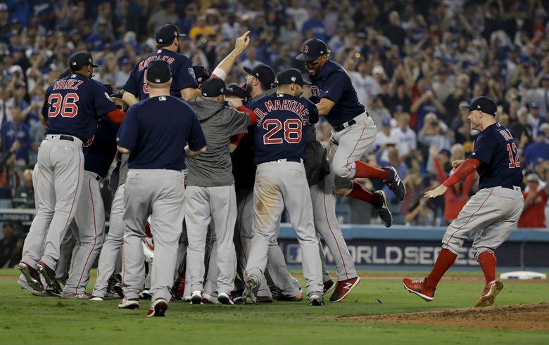 Boston Red Sox win 2018 World Series, end five-year title drought.