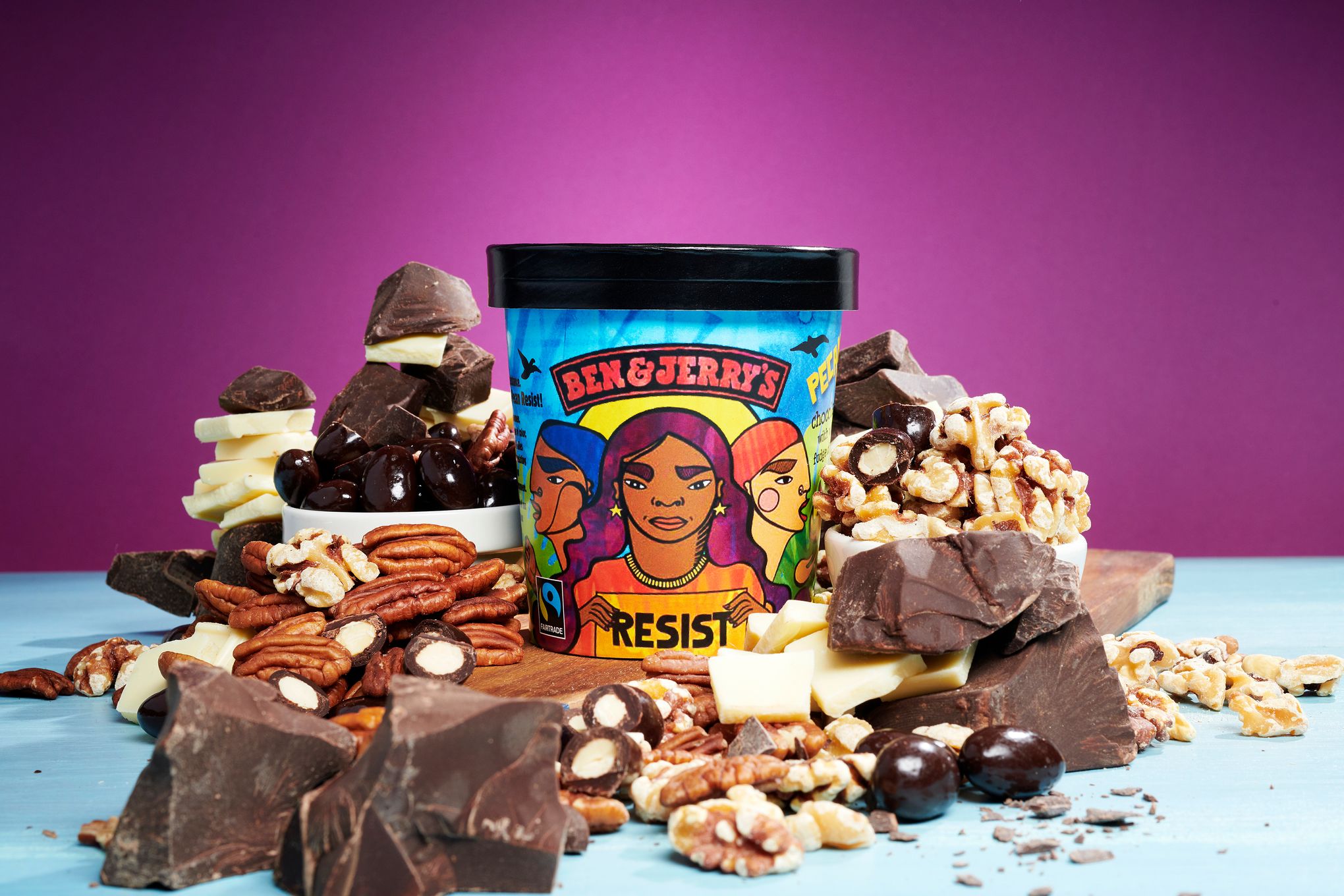 Ben & Jerry's unveils Pecan Resist flavor ahead of midterms | The Seattle  Times