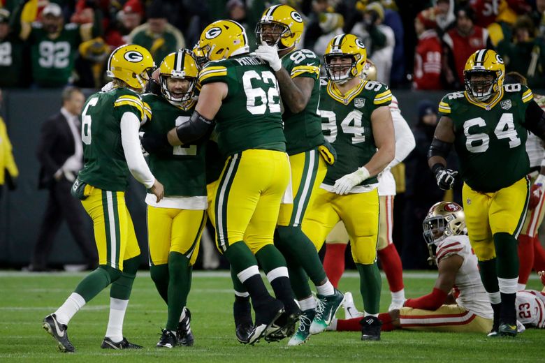 Mason Crosby's OT field goal lifts Packers to win after 3 late misses