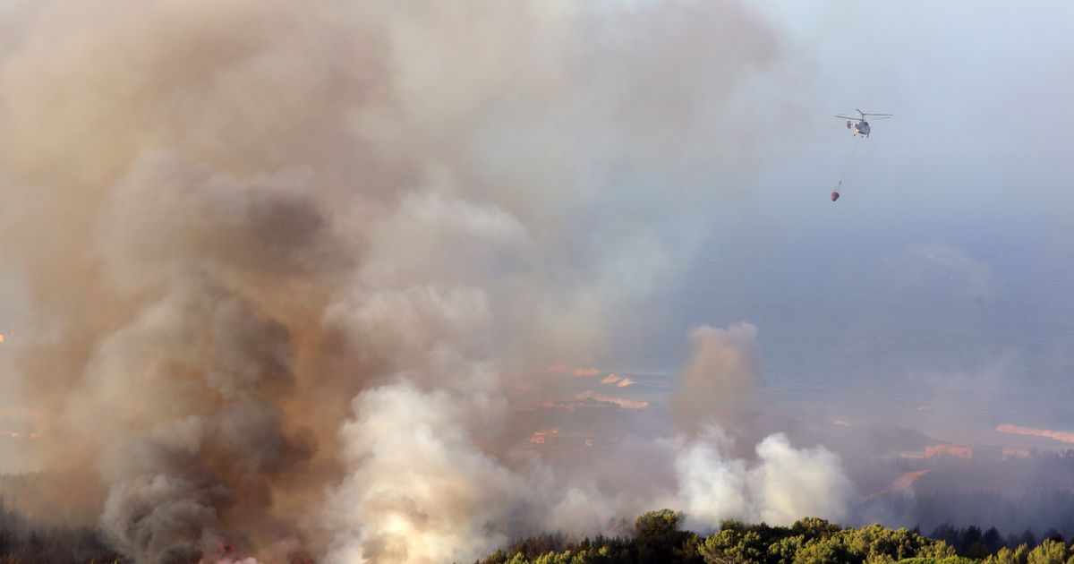 700 firefighters in Portugal battle wildfire west of Lisbon | The ...