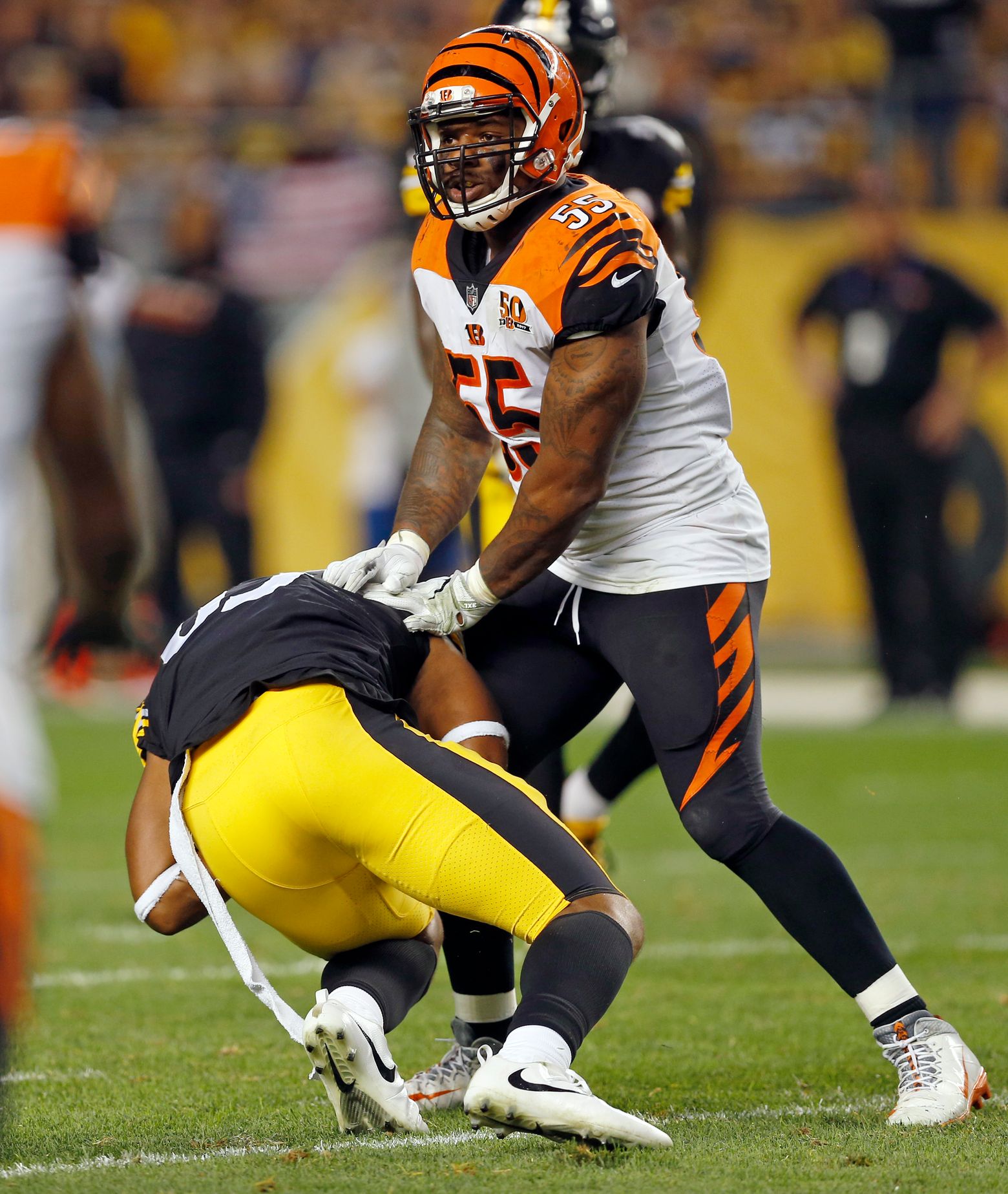 Bengals' Vontaze Burfict's suspension reduced from five to three games -  The Washington Post